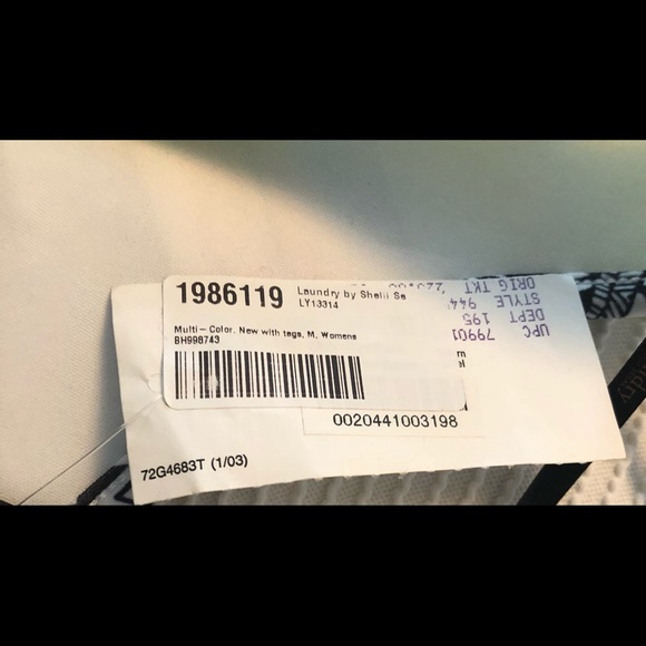 NEW Laundry Shelli Segal Lycra sleeveless statement tank dress.Very Pucci style - Picture 4 of 12